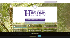 Desktop Screenshot of nmhu.edu